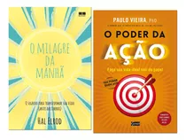 Livro O Poder Da Ação + O Milagre Da Manhã Envio