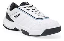 Zapatilla Topper Tie Break Iii Sintetico Blanco Azul