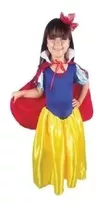 Vestido Infantil Bela E A Fera Princesas Disney Cosplay