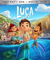 Blu-ray + Dvd Luca / De Diney Pixar