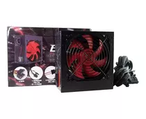 Fonte Atx Brx 750w Automatica C/ Cooler Vermelho