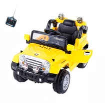 Carro Infantil Eletrico Jipe Trilha 12v Com Controle Remoto
