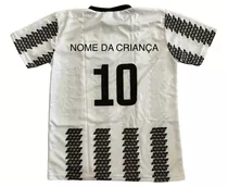 Conjunto Infantil Futebol Personalizado Com Nome Da Criança