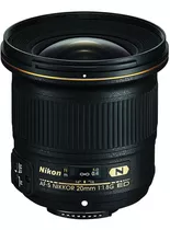 Lente Nikon Af-s Fx Nikkor 20 Mm F / 1.8g Ed Para Nikon D...