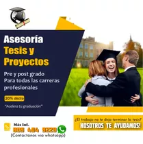 Asesoría De Tesis - Asesoría Monográfico 