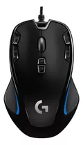 Ratón Óptico Ambidiestro Juegos Logitech G300s 9 Botones