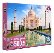 Quebra Cabeça Taj Mahal Índia 500 Peças Puzzle