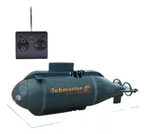 Brinquedo Mini Submarino Controle Remoto Sem Fio Cor Cinza