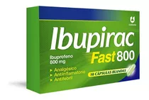 Ibupirac® Fast 800 Mg X 10 Cápsulas Blandas