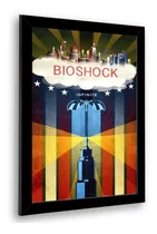 Quadro Decorativo Bioshock Infinite Com Moldura 23x33cm