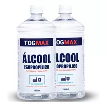 2 Litros Álcool Isopropílico Puro 100% Isopropanol Togmax