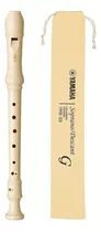 Yamaha Yrs23 - Flauta Dulce Tres Tramos Para Uso Escolar. Origen Indonesia. Sistema Alemán Color Marfil