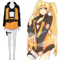 Uzumaki Naruto Vestido De Cosplay Para Mujeres