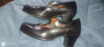 Zapatos De Cuero Para Danzas Folklore/español