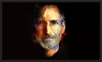 Quadro Decorativo Steve Jobs Apple Informatica King Gg