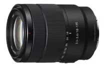 Lente Zoom Sony Montura E 18-135mm F3.5-5.6 Oss- Sel-18135