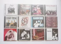 Lote De 12 Cds De Hardcore Punk Oi! Mexicano - Envio Gratis