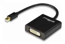 Gofanco Mini Displayport A Dvi Adaptador - Black Thunderbolt