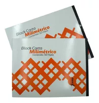 Block Milimetrico Tamaño Carta Cont 2 Piezas De 50 Hojas C/u