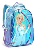 Mochila Infantil Princesa Do Gelo Frozen Costa