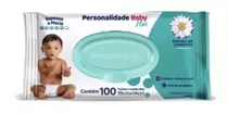 Lenços Umedecidos Personalidade Baby Plus 100unds Macia