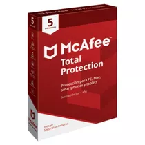Mcafee Total Protection 5 Dispositivos 1 Año Digital