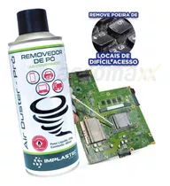 Ar Comprimido Spray Limpa Teclado Impressora Placa Pc 400ml