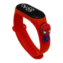 Relogio Digital Led Infantil Super Herois Smartband Novo