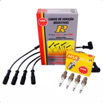 Kit Velas E Cabos Fiat Palio 1.0 Fire Flex 2008 2009 2010 11