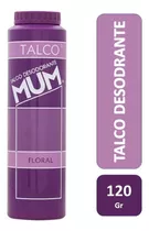 Talco Desodorante Mum Floral 120 Grs