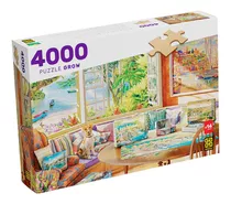 Puzzle 4000 Peças Minha Casa E Meus Puzzles Grow