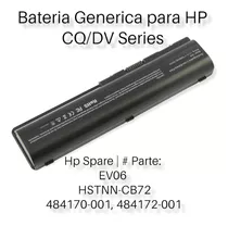 Bateria Generica Nueva Para Laptop Hp Cq/dv Series (ev06)
