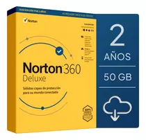 Antivirus Norton 360 Deluxe - 5 Dispositivos, 2 Años