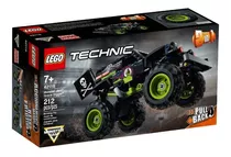 Lego Technic 2 Em 1 Monster Jam Grave Digger 212 Peças 42118