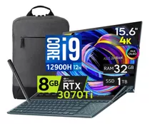 Asus Zenbook Pro Duo Core I9 12va 32gb 1tb Rtx3070ti 15.6 4k