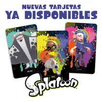 3 Tarjetas Amiibo - Shiver - Big Man - Frye - Splatoon 3