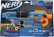 Pistola Nerf Elite 2.0 Commander Rd-6 Blaster 12 Dardos