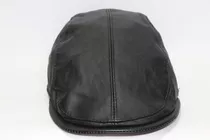 Gorra Estilo Boina De Cuero Fabricuero