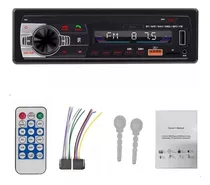 Radio Bluetooth Auto Mp3 Usb Sd Aux Fm 1 Din Estereo Calidad