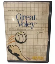 Jogo Great Voley Original - Master System