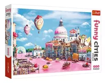 Juego De Mesa Puzzle Trefl Dulces En Venecia 1000 Pzs Febo