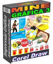 Mine Gráfica Kit Artes Vetorizadas Para Corel Draw Vol 03