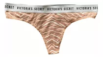 Bombacha Victoria's Secret Pink Colaless Con Logo  Talle L