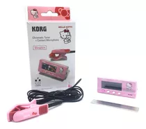 Afinador Korg Slimpitch Slm-1cm-ktpk Hello Kitty Cor Pink