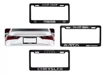 Par De Marcos Portaplacas Varias Marcas Atos Chrysler Mazda