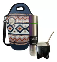 Pack Bolso Matero + Termo Bala + Mate Lindo 160ml