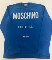 Remera Marca Moschino Original Para Niños Talle 12