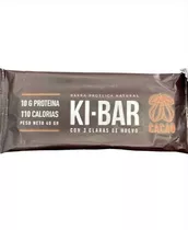 Ki Bar Barrita Proteica Cacao Datiles + 3 Claras Sin Tacc