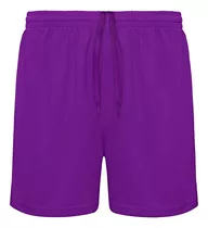 Short De Fúltbol Infantíl Snix Morada