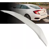 Aerofolio New Civic G10 Pintado Branco 2017 2018 2019 2020